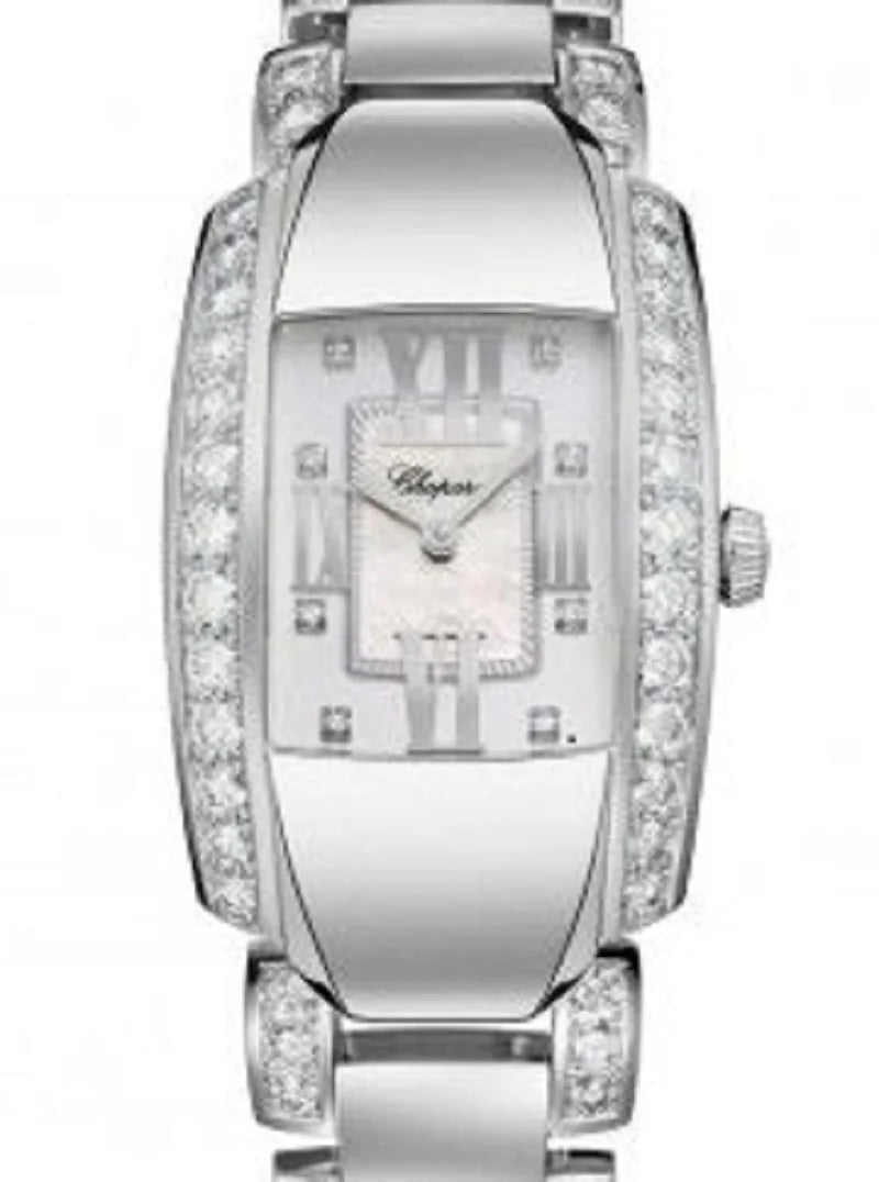 Unworn  La Strada, 18K White Gold and Diamonds, Quartz, 44.8Mm X 26.1Mm, Ref# 419400-1004, Box and Papers