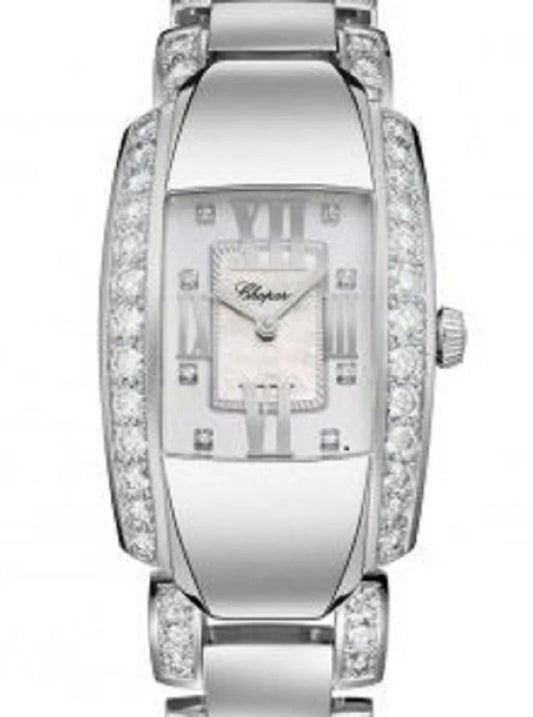 Unworn  La Strada, 18K White Gold and Diamonds, Quartz, 44.8Mm X 26.1Mm, Ref# 419400-1004, Box and Papers