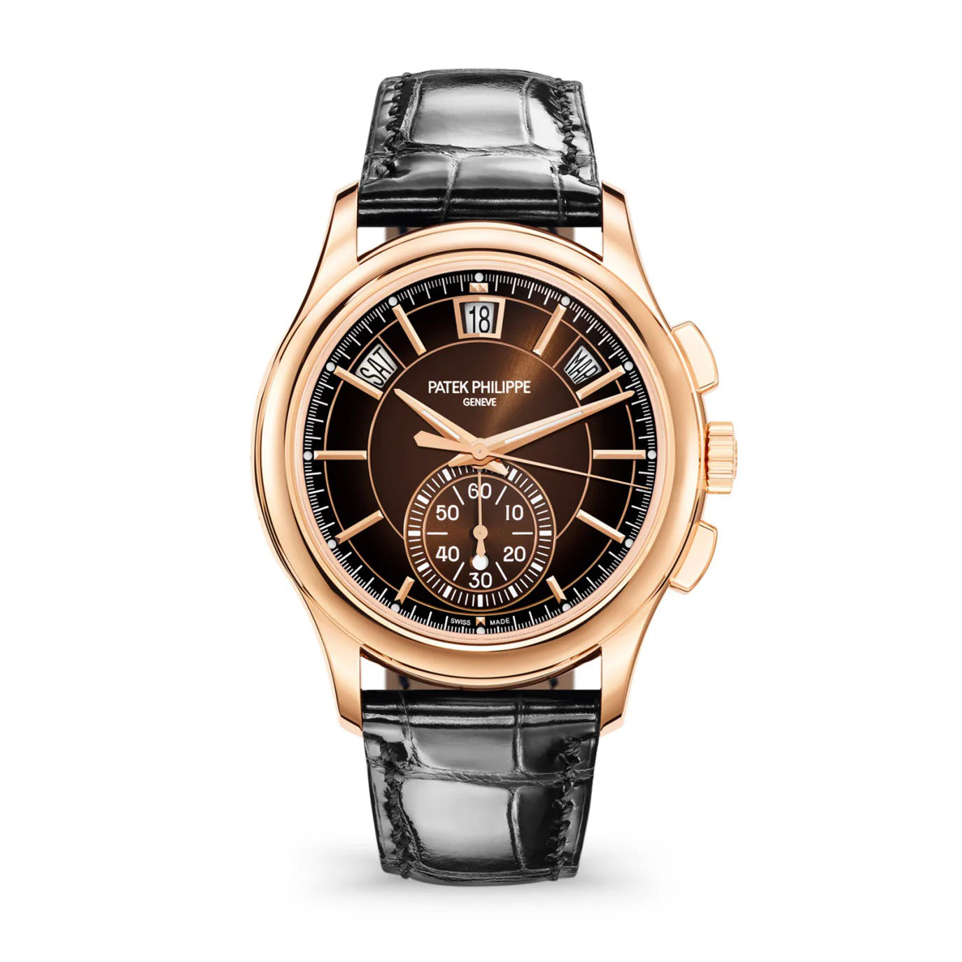 Complication, 18K Rose Gold, Flyback Chronograph with Annual Calendar 42Mm, Ref# 5905R-001