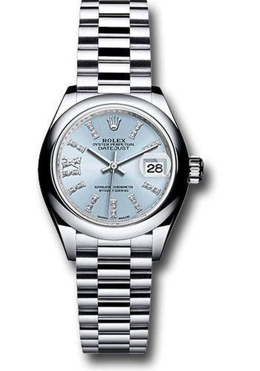 Rolex Lady Datejust 28Mm Watch 279166 Ib36Dix8Dp