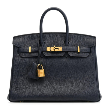 Togo Birkin 25 Bleu Nuit