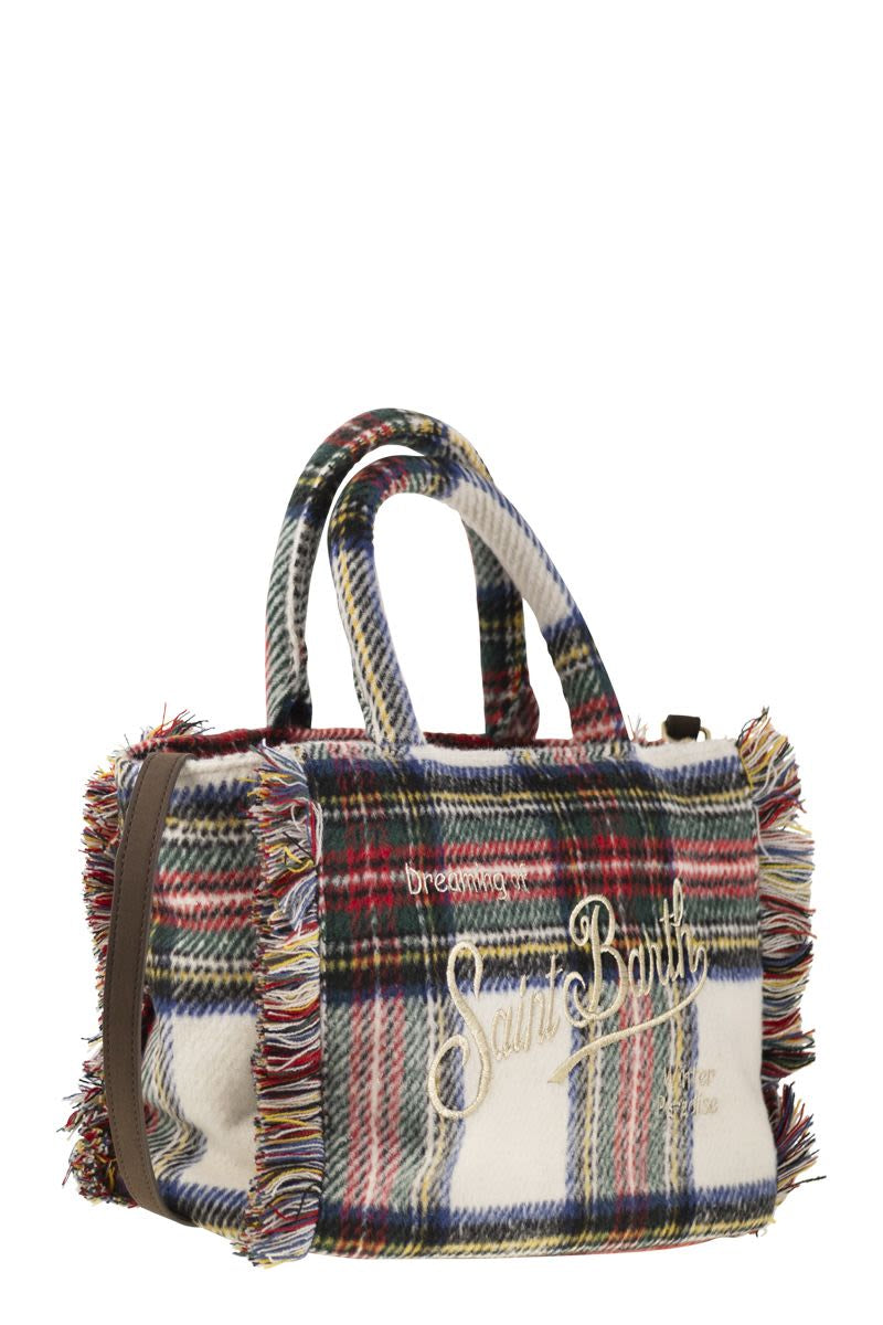 COLETTE - WOOL-EFFECT BAG with LOGO