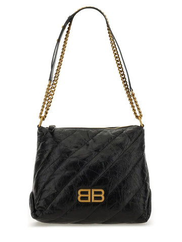 CRUSH ZIPPED HOBO BAG