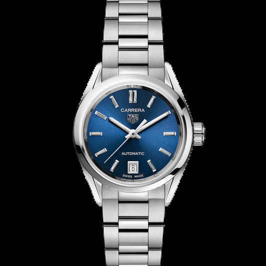 Unworn  Carrera Calibre 9 Date, Stainless Steel, 29Mm, Ref# WBN2411.BA0621, Box & Papers