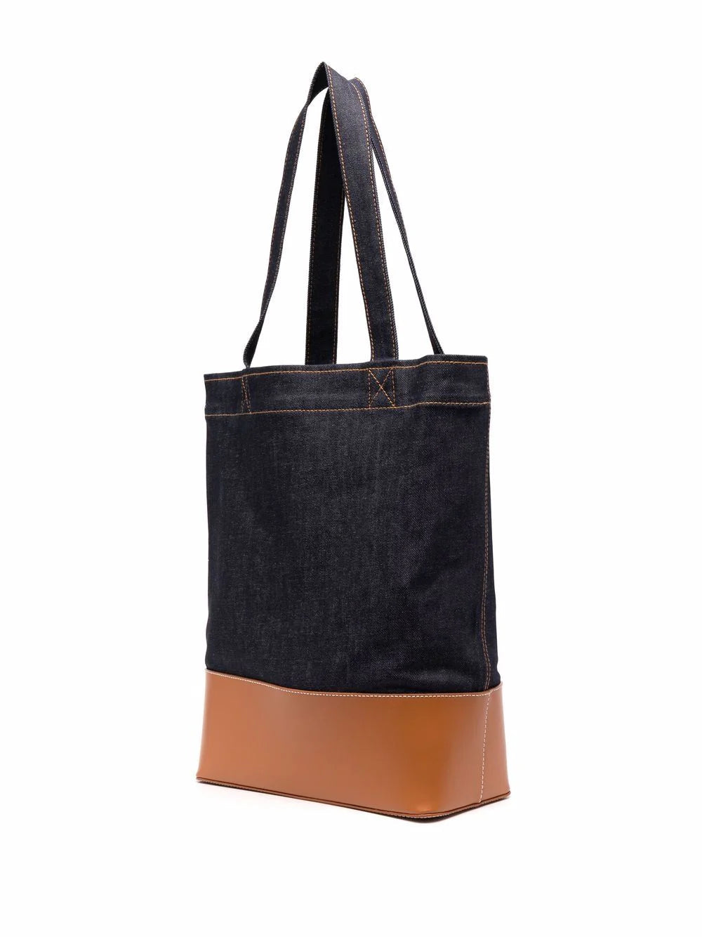 DARK BLUE DENIM HANDBAG
