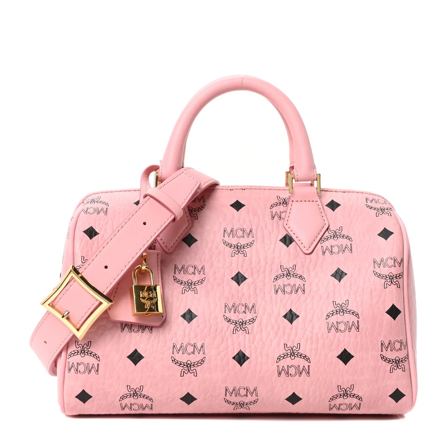 Visetos Small Ella Boston Bag Soft Pink