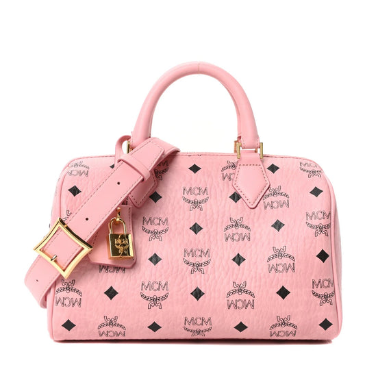Visetos Small Ella Boston Bag Soft Pink