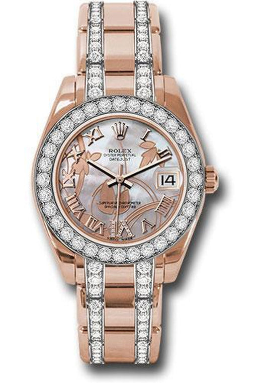 Rolex Datejust Pearlmaster 34Mm Watch: 81285 Gdddrdp