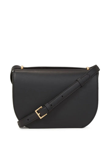 CROSSBODY FOREVER M BLACK GOLD CLOSURE