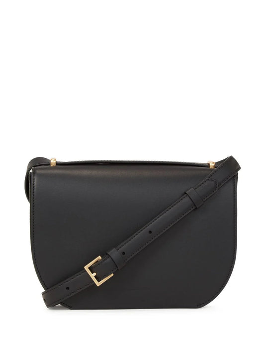 CROSSBODY FOREVER M BLACK GOLD CLOSURE