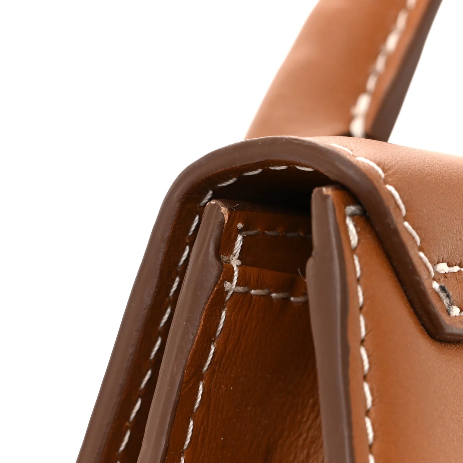 Smooth Calfskin Le Chiquito Boucle Long Light Brown