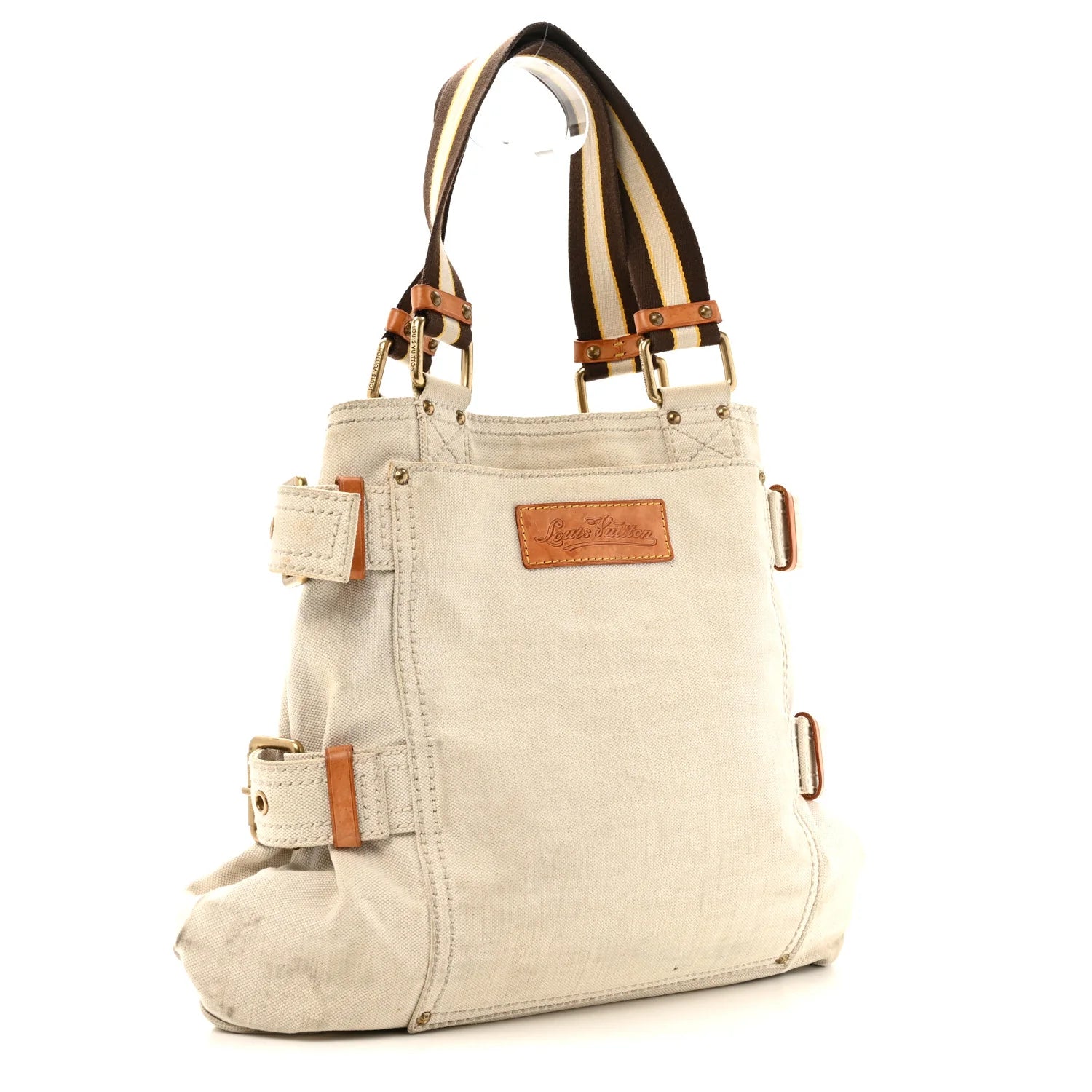 Toile Globe Shopper Cabas MM Blue