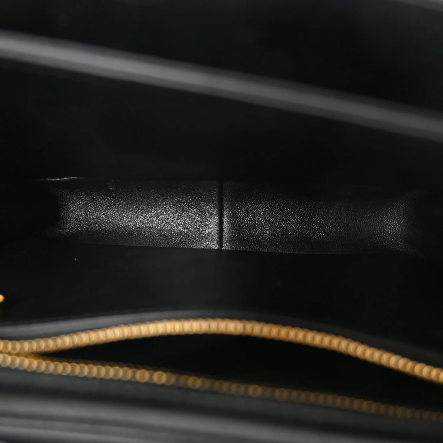 Shiny Calfskin Teen Triomphe Black