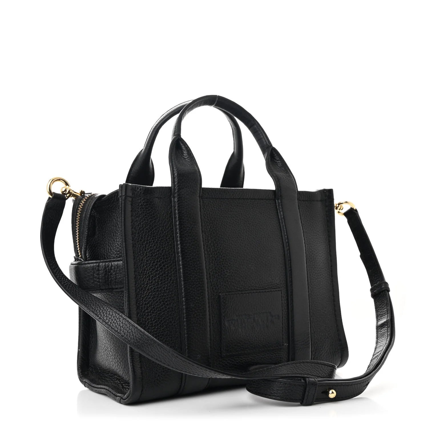 Grained Calfskin Small the Tote Bag Black