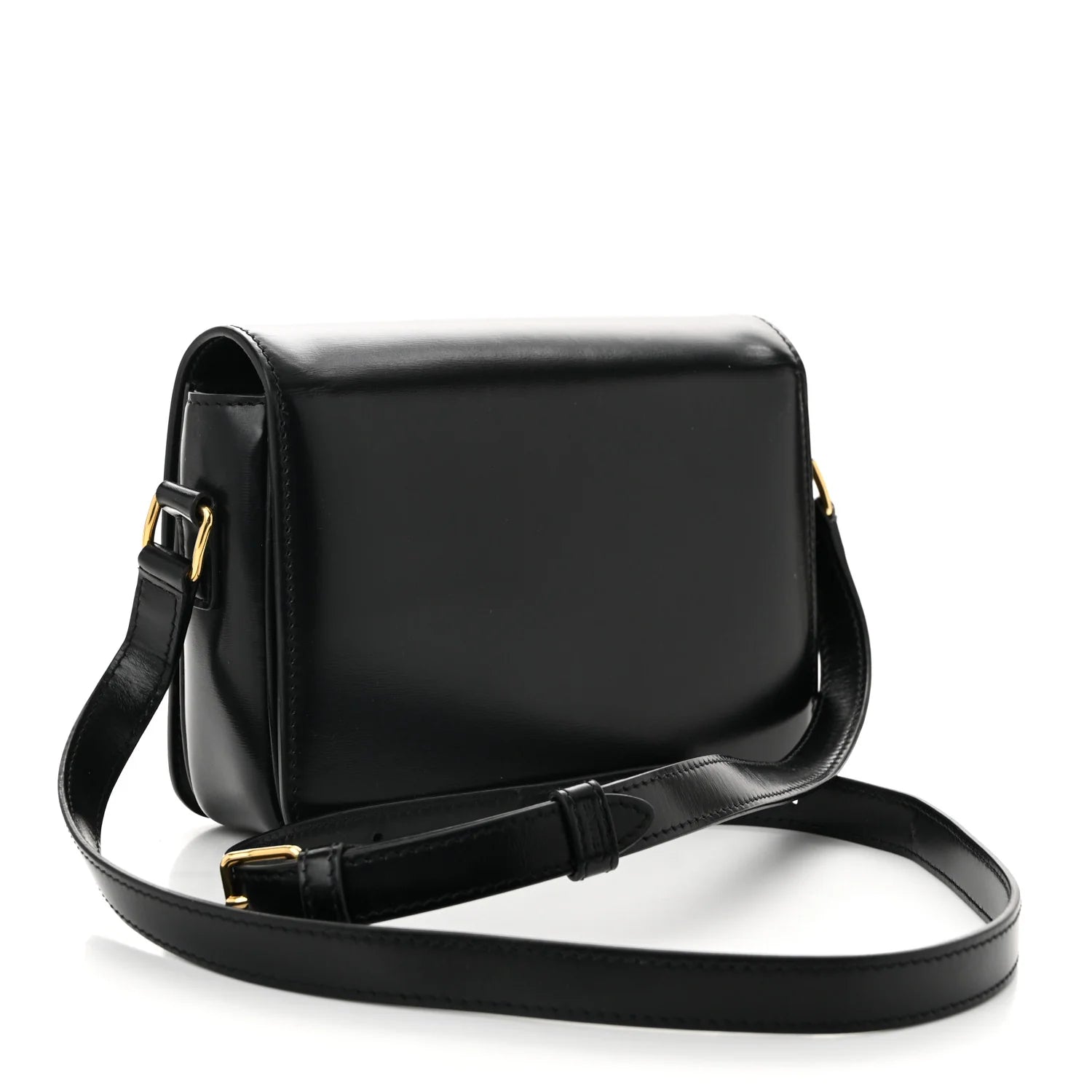 Shiny Calfskin Teen Triomphe Black