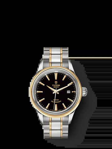 Style, Stainless Steel and Yellow Gold, 28Mm, Ref# M12103-0003