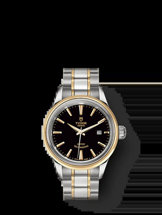 Style, Stainless Steel and Yellow Gold, 28Mm, Ref# M12103-0003