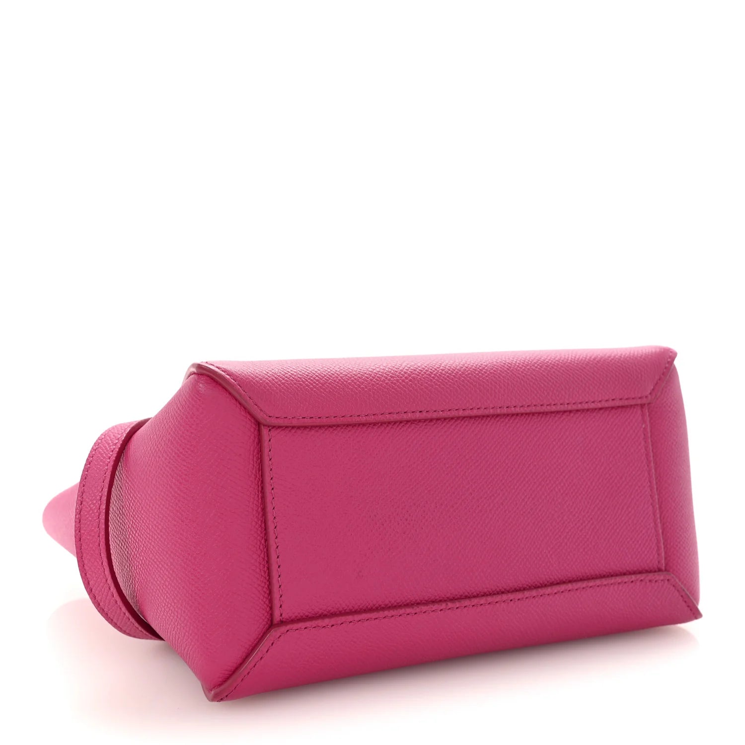 Grained Calfskin Nano Belt Bag Raspberry