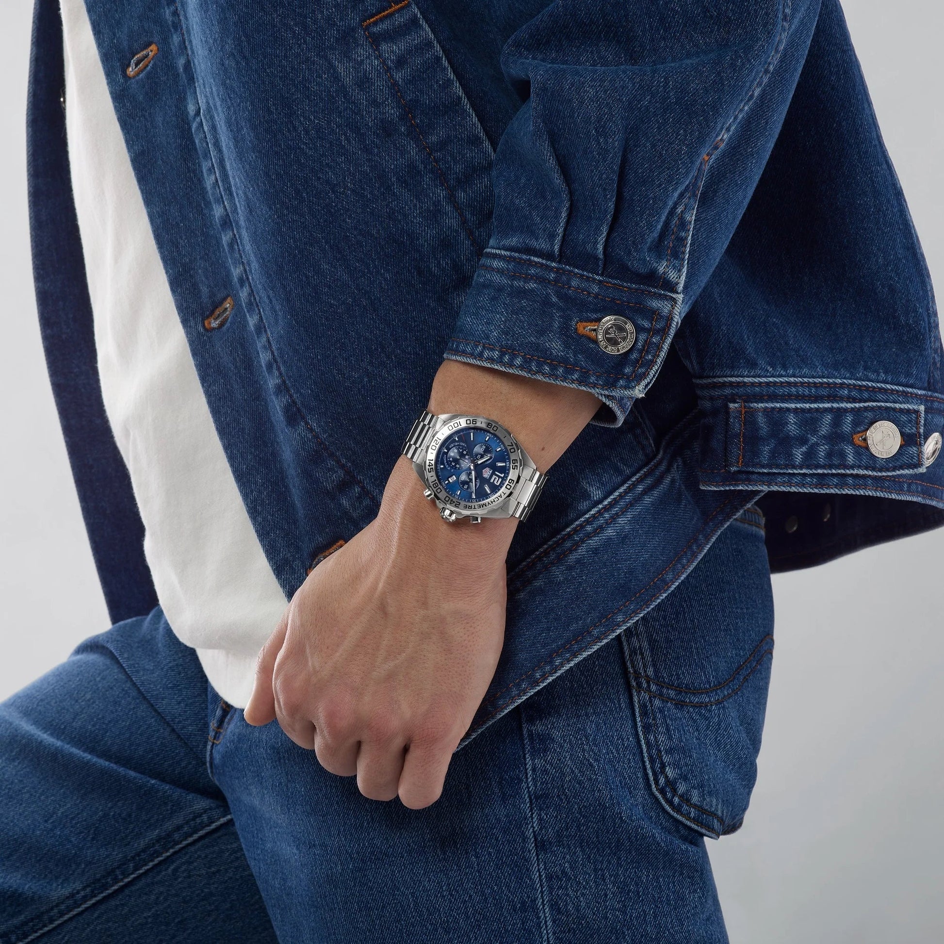 Unworn  Formula 1 Chronograph, Stainless Steel, 43Mm, Ref# CAZ101K.BA0842, Box & Papers