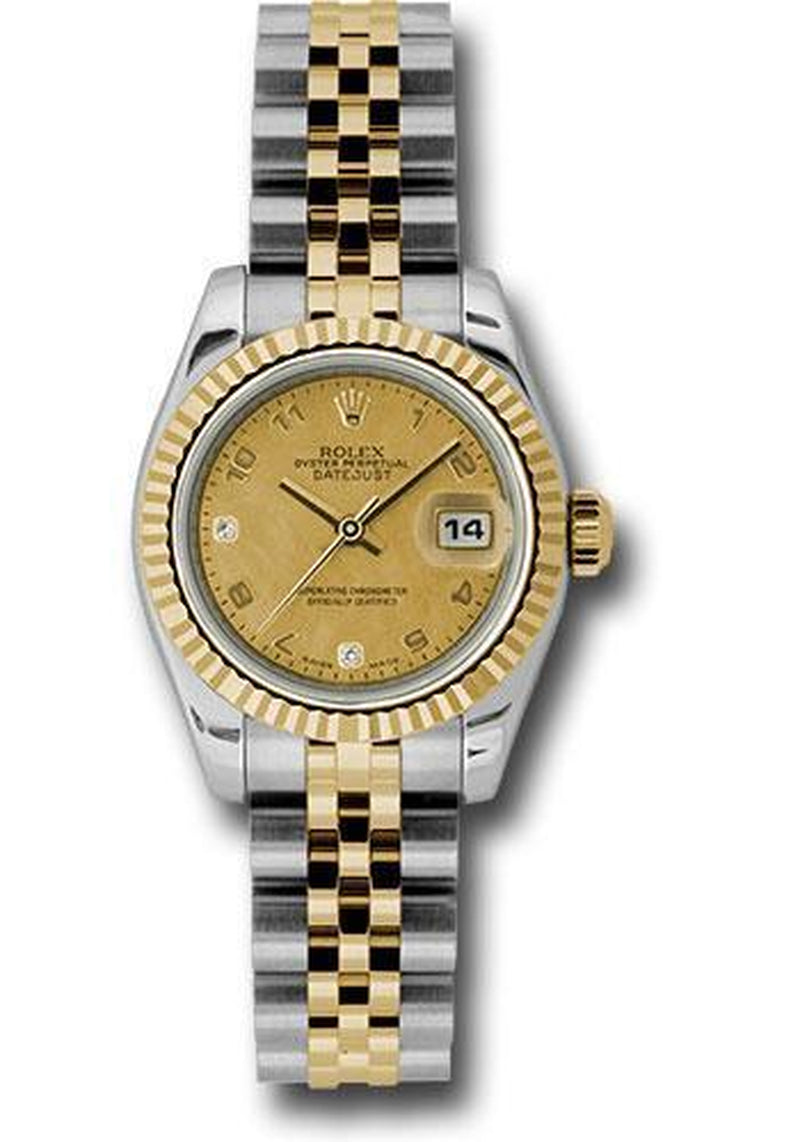 Rolex Lady Datejust 26Mm Watch 179173 Chgdmdaj