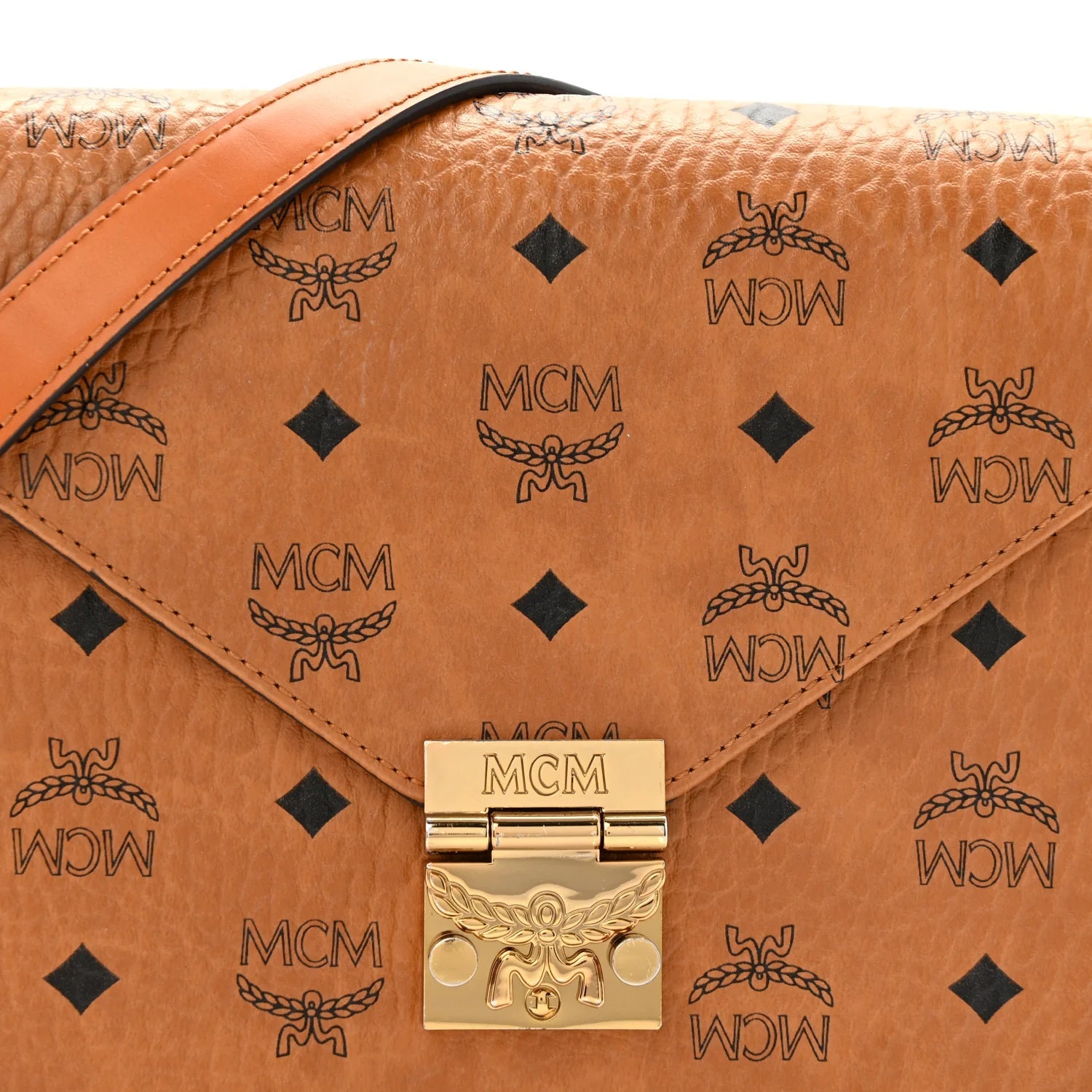 Visetos Patricia Crossbody Bag Cognac