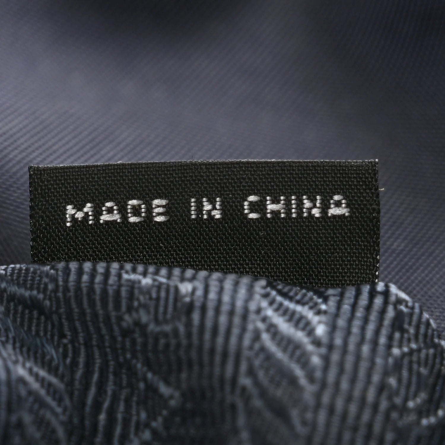 Re-Nylon Saffiano Duffle Bag Navy