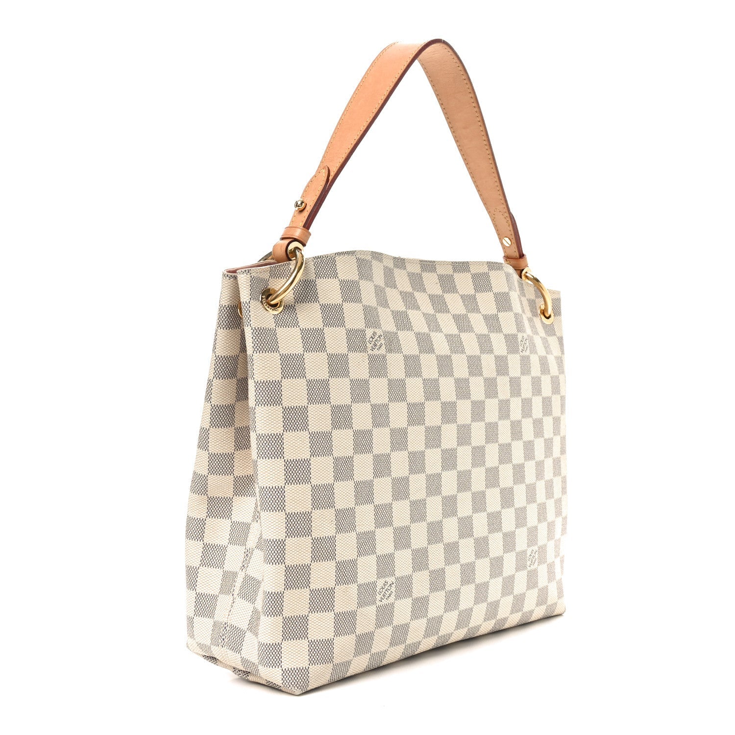 Damier Azur Graceful PM Rose Ballerine