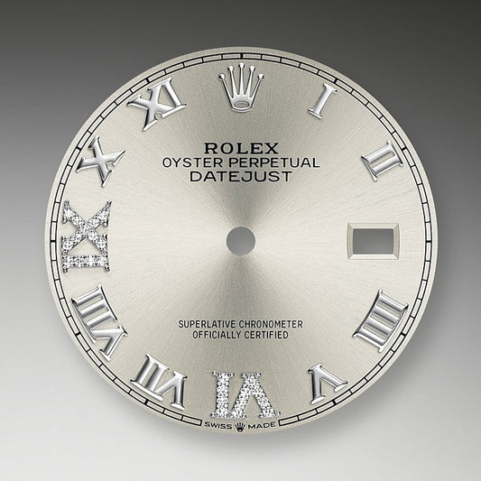 Datejust 36, Stainless Steel and 18K White Gold, 36Mm, Ref# 126234-0029