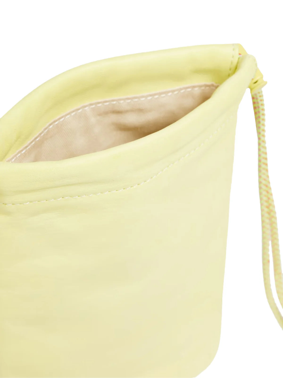 LOGO LEATHER POUCH CROSSBODY BAG