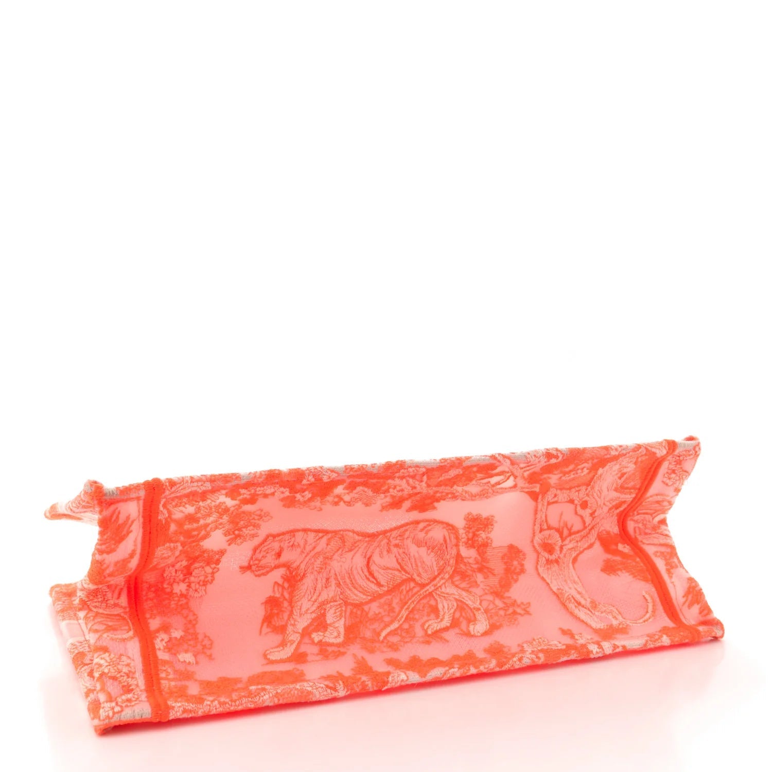 Transparent Canvas Embroidered Medium Dioriviera Toile De Jouy Book Tote