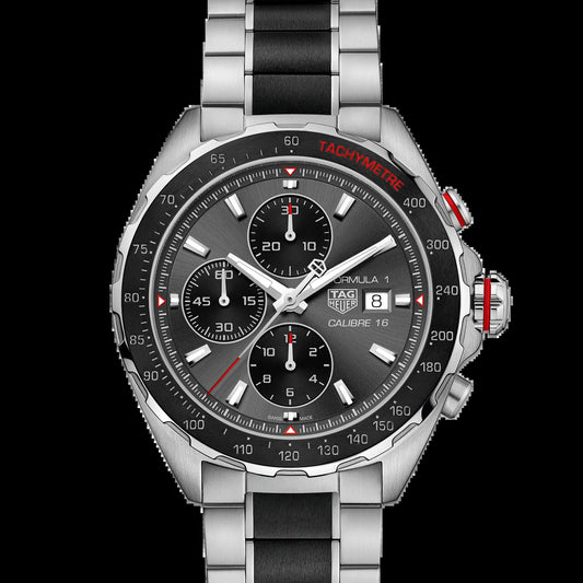 Unworn  Formula 1 Chronograph, Stainless Steel and Ceramic, 44Mm, Ref# CAZ2012.BA0970, Box & Papers