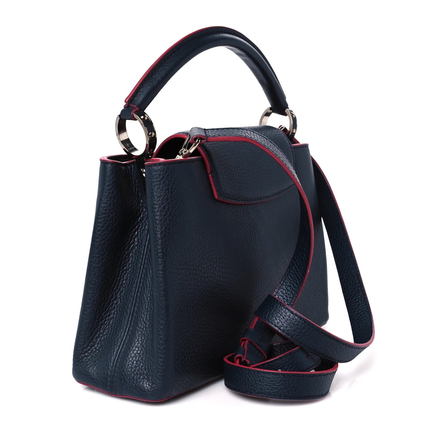 Taurillon Capucines BB Marine Rouge