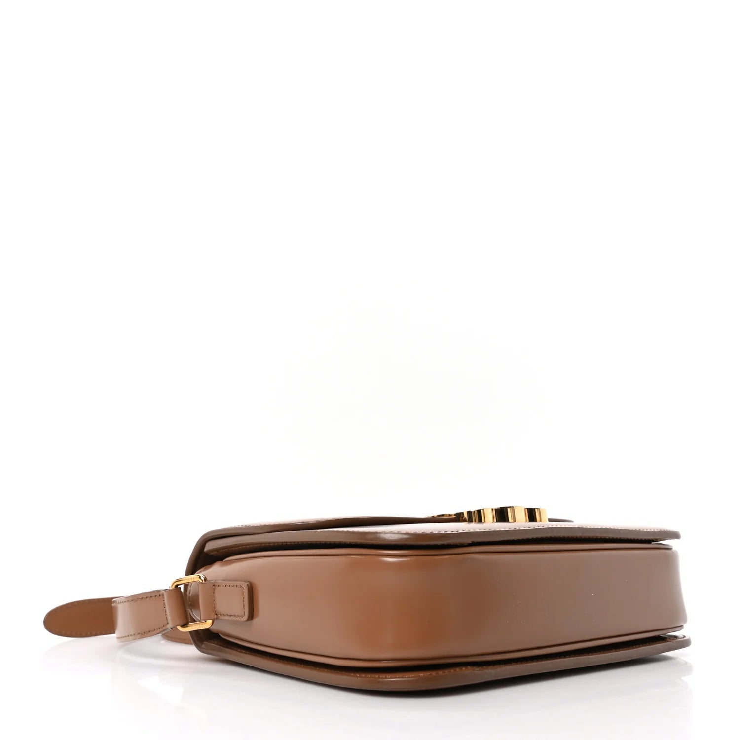 Shiny Calfskin Medium Triomphe Bronze