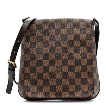 Damier Ebene Musette Salsa Long Strap