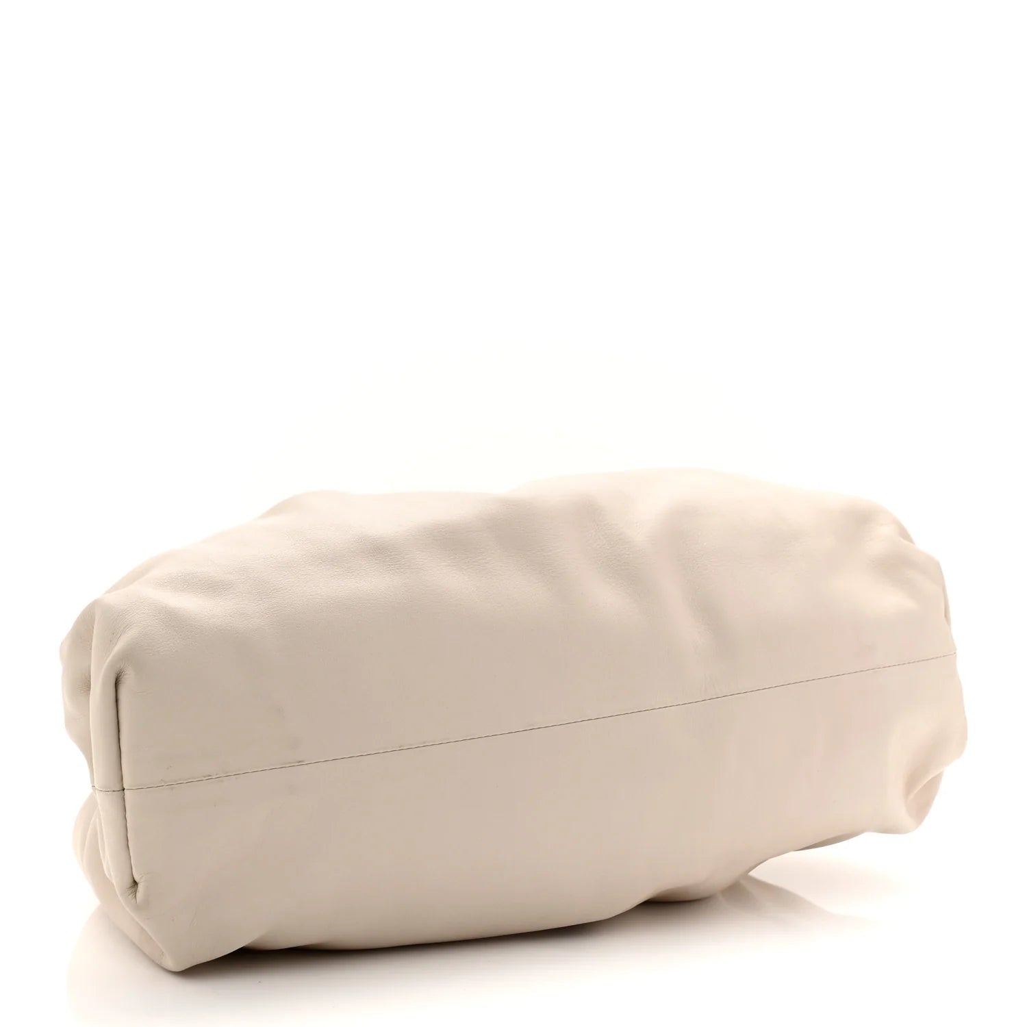 Smooth Butter Calf the Pouch Oversized Clutch Plaster