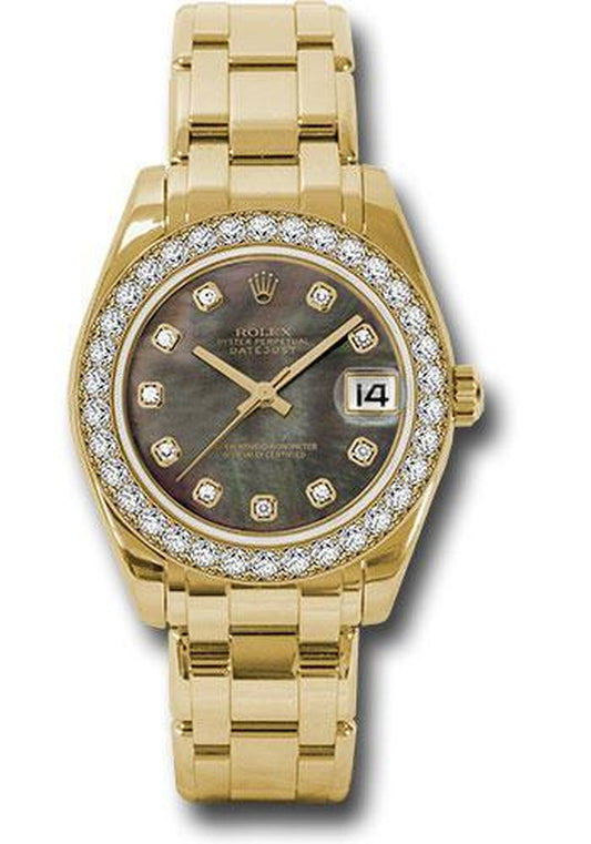 Rolex Datejust Pearlmaster 34Mm Watch: 81298 Dkmd