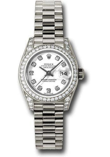 Rolex Lady Datejust 26Mm Watch 179159 Wdp