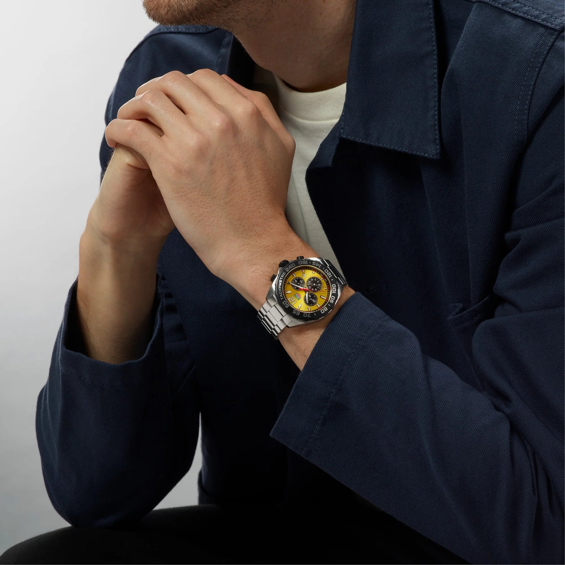 Unworn  Formula 1 Chronograph, Stainless Steel, 43Mm, Ref# CAZ101AM.BA0842, Box & Papers