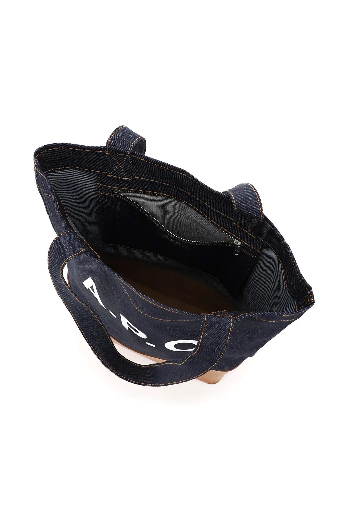 DARK BLUE DENIM HANDBAG