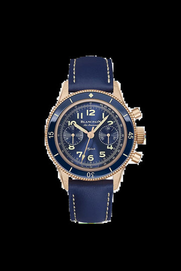 Unworn  Air Command Flyback Chronograph, 18K Rose Gold, 36.2Mm, Ref# AC03-36B40-63A, Box and Papers