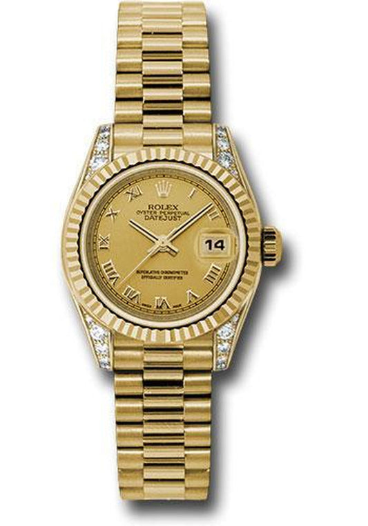 Rolex Lady Datejust 26Mm Watch 179238 Chrp