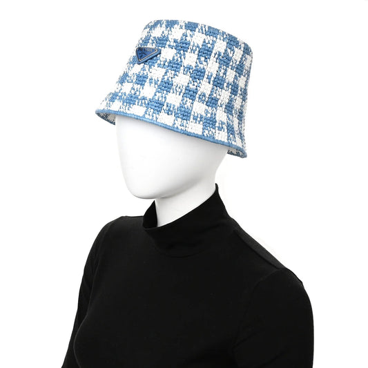 Yarn Raffia Effect Crochet Triangle Bucket Hat S Celeste