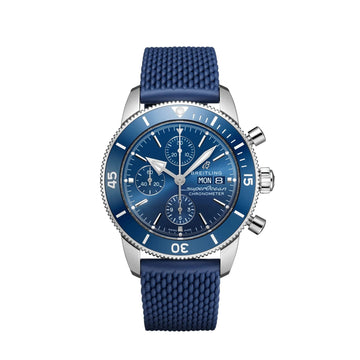 Superocean Héritage Chronograph 44, Ref# A13313161C1S1, Box and Papers