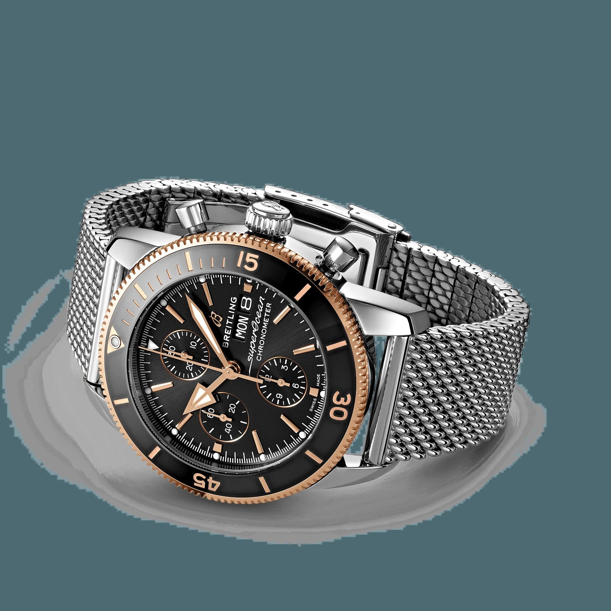 Superocean Heritage Chronograph 44, Ref# U13313121B1A1, Box and Papers