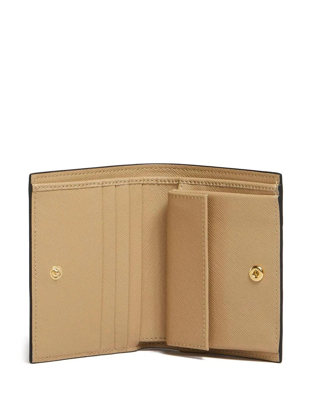 COLOR-BLOCK DEBOSSED LOGO WALLET