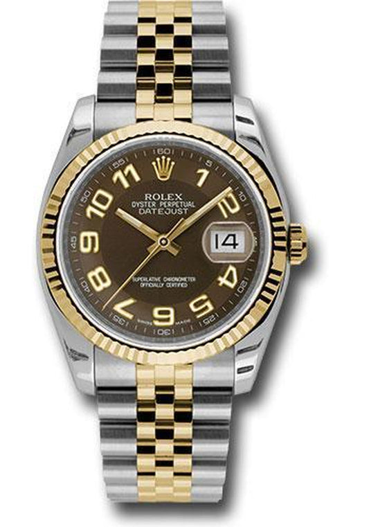 Rolex Datejust 36Mm Watch Rolex 116233 Braj