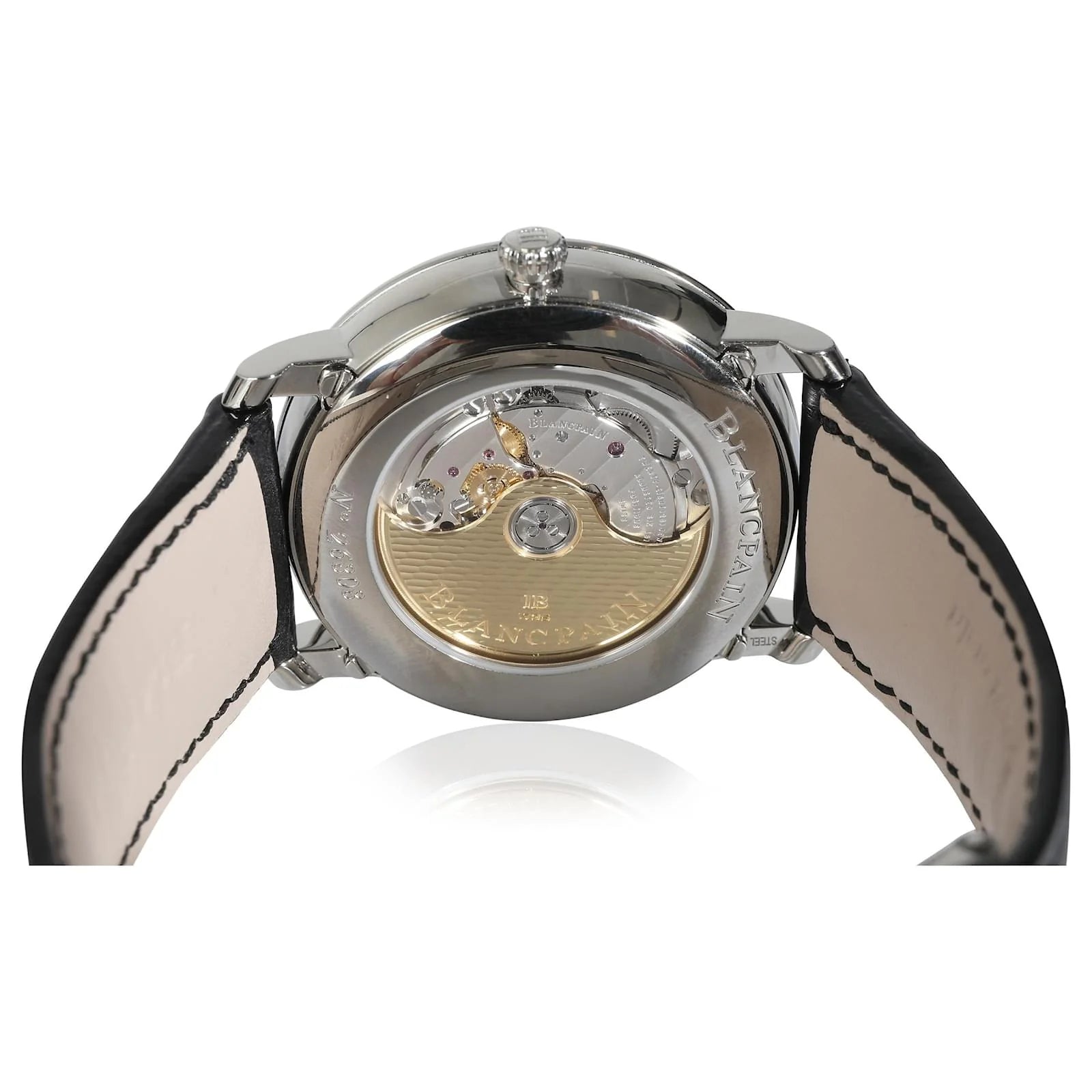 Unworn  Villeret SS Ultra Slim Moonphase and Complete Calender, Stainless Steel, 40 Mm, Ref# 6654-1127-55B, Box and Papers