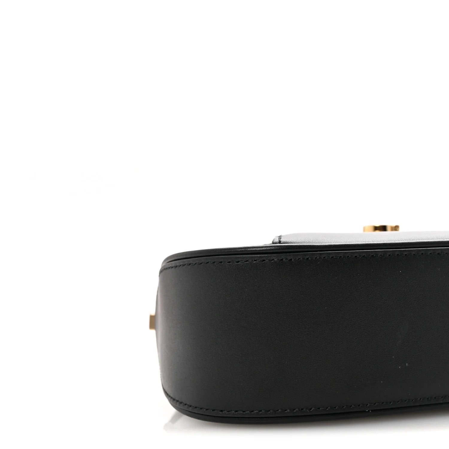 Soft Calfskin Gancini Hobo Black