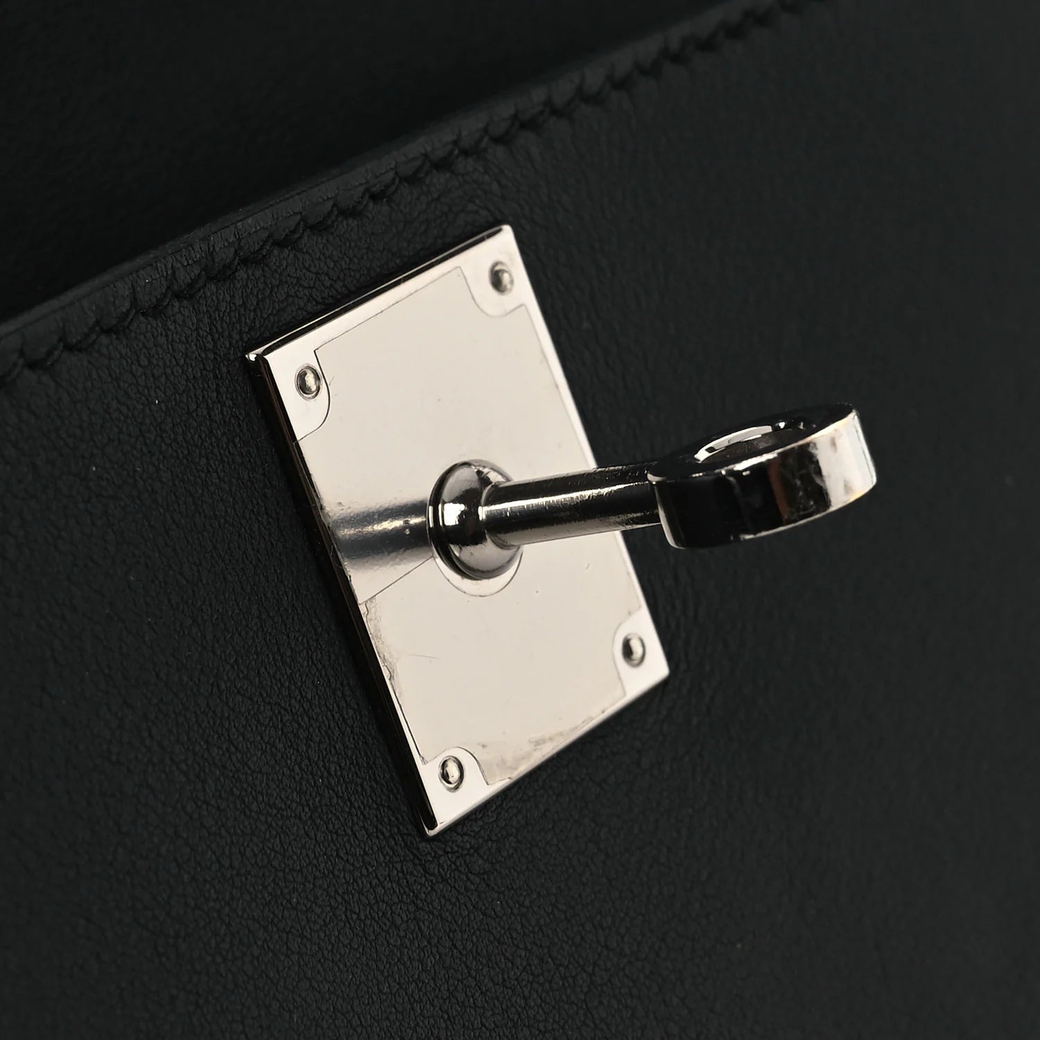 Swift Kelly Cut Clutch Pochette Black