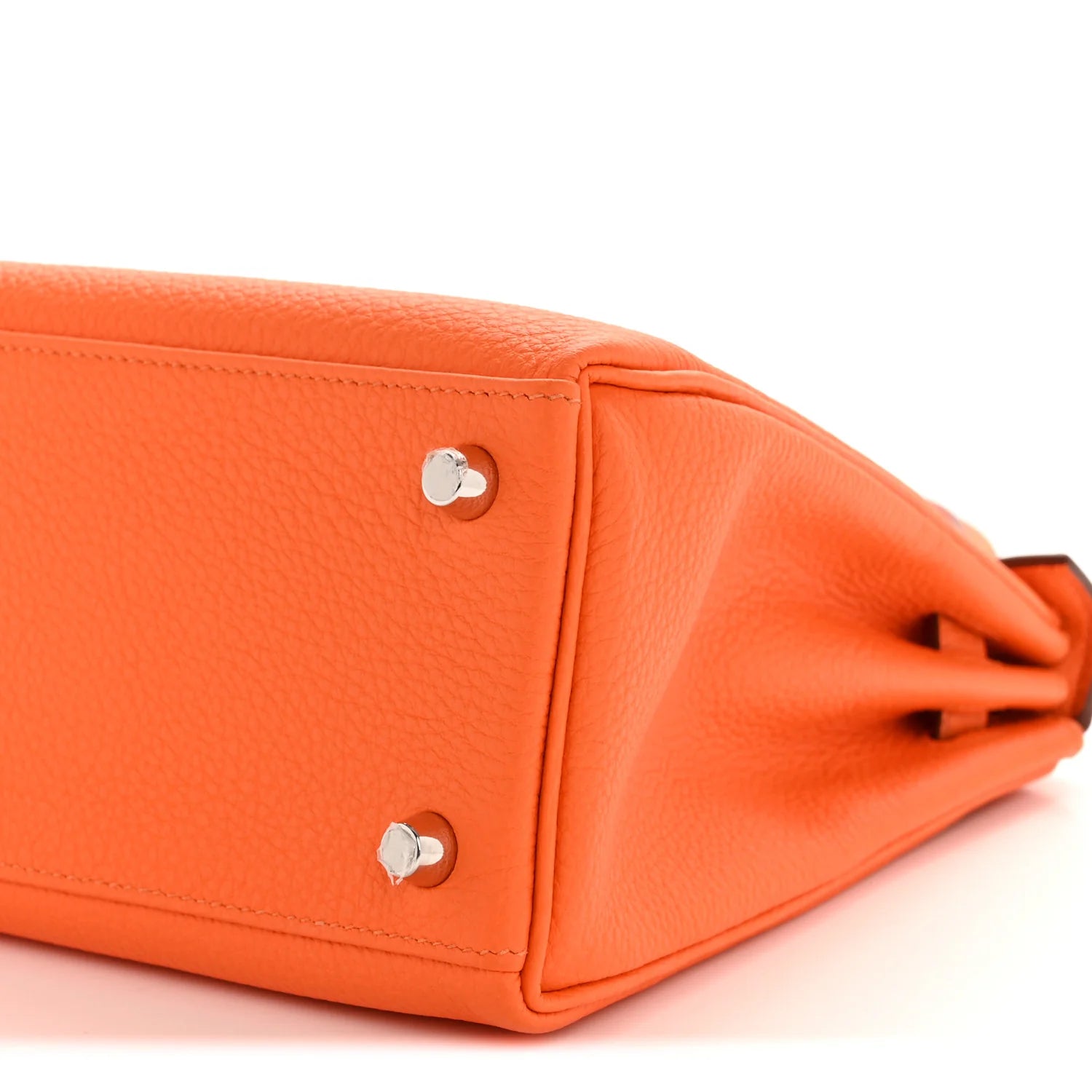 Togo Kelly Retourne 25 Orange Minium